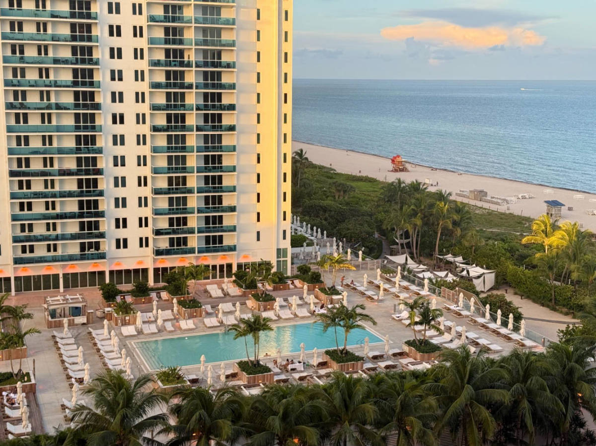 Beach View at the 1 Hotel South Beach