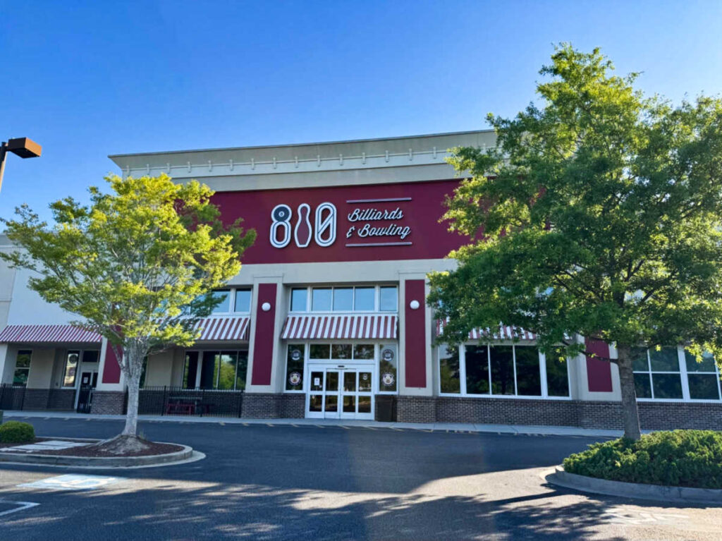 Exterior view of the 810 Bowling