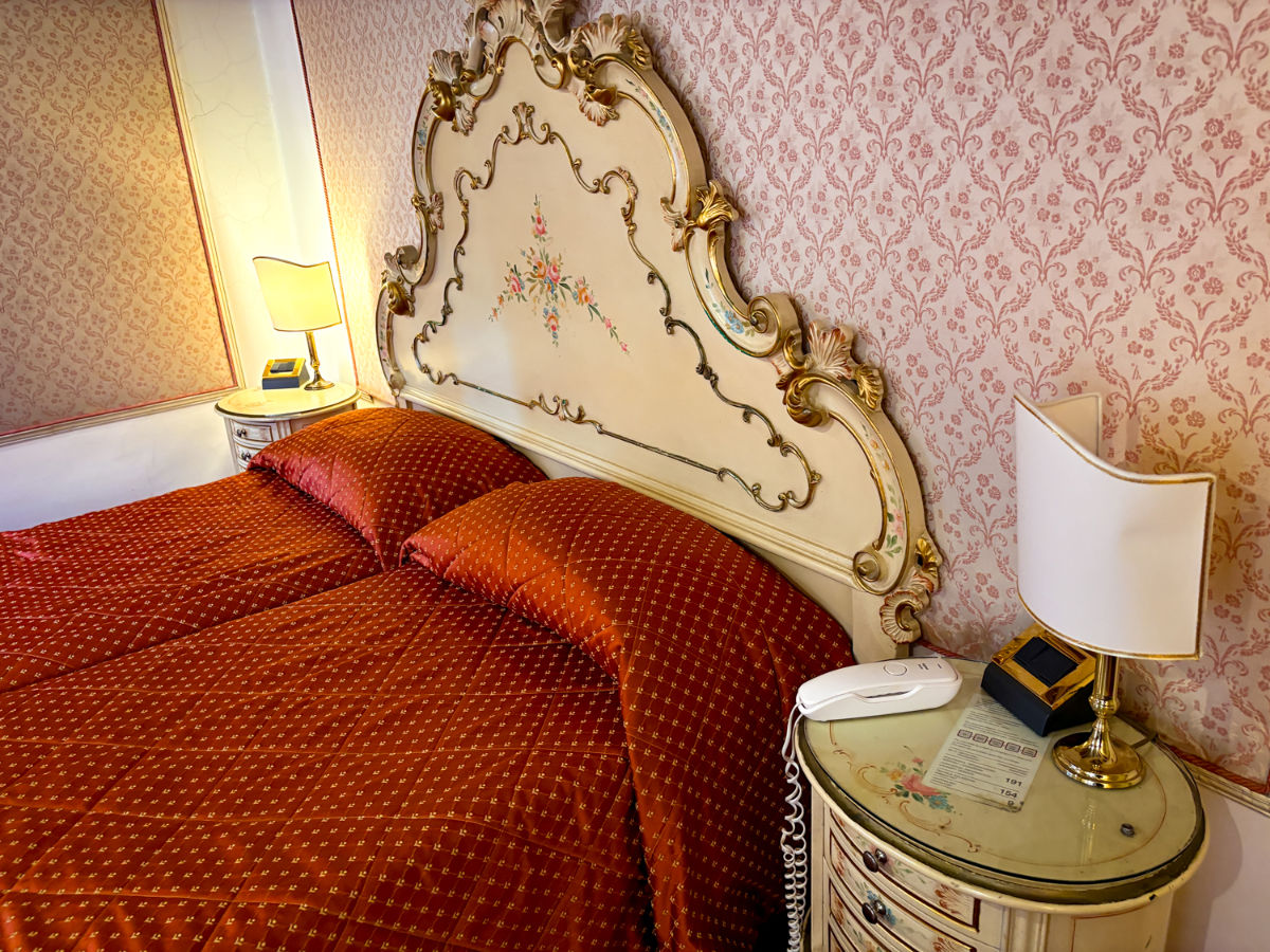 View of Antique furnishings at Hotel Rialto