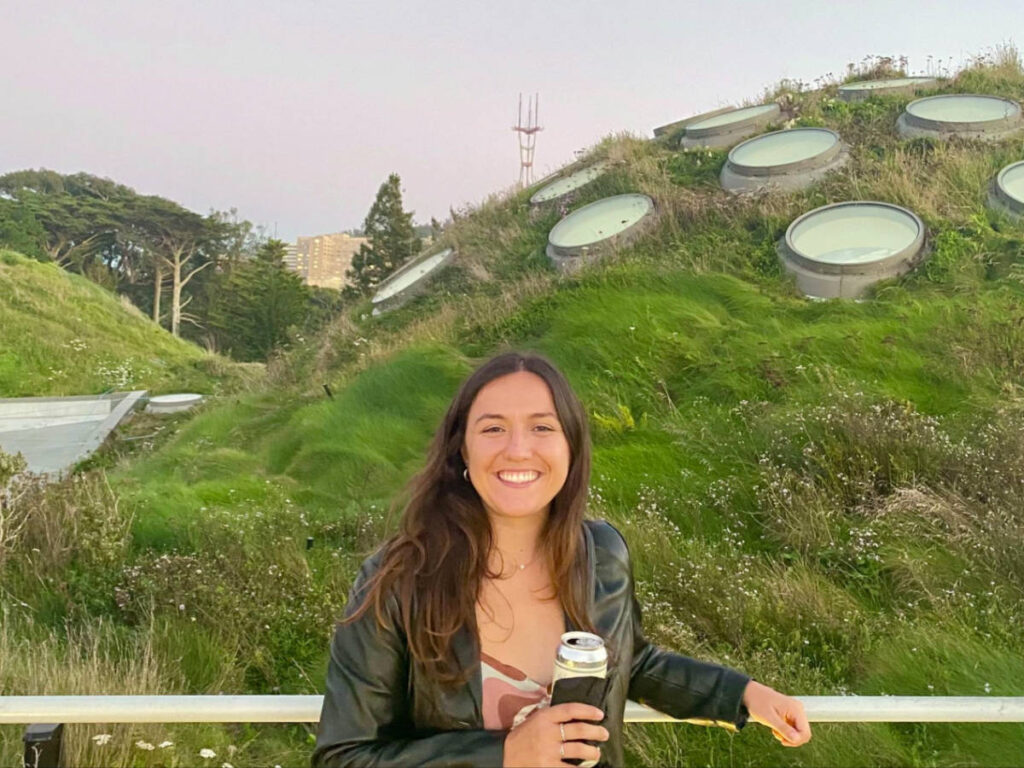 The author's partner at the California Academy of Sciences