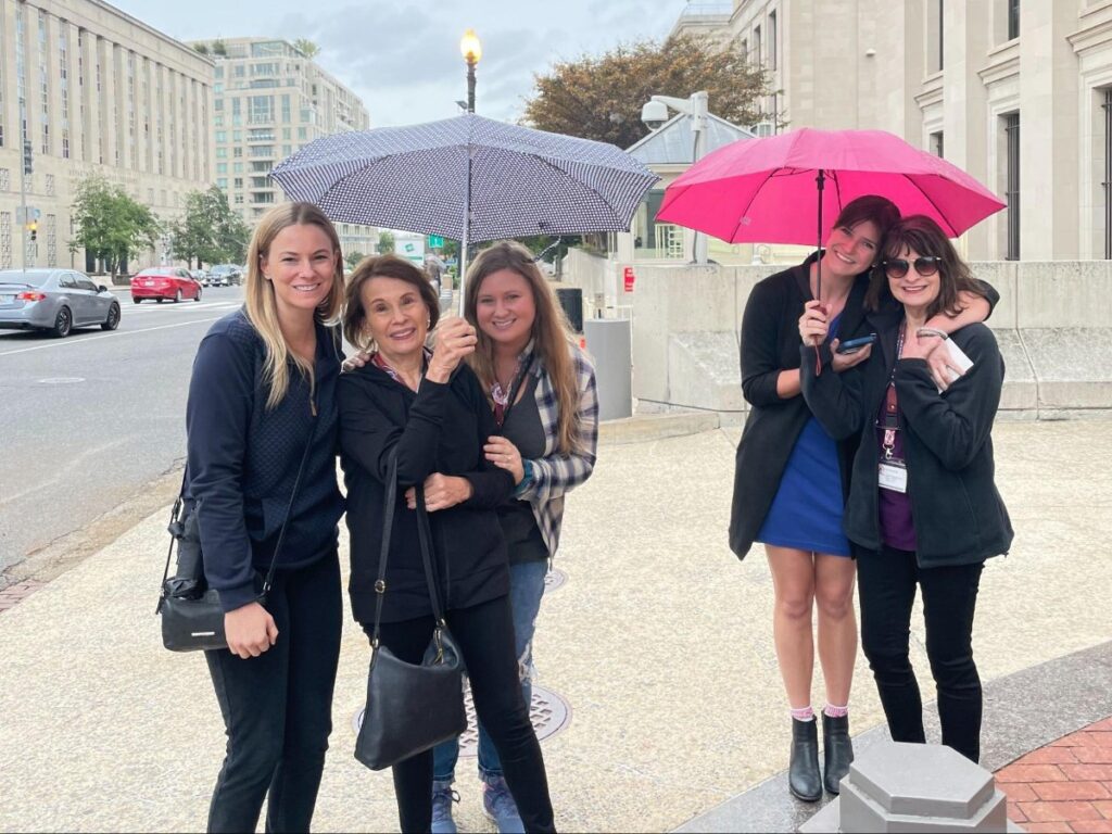 Author Betty and her family museum hopping in D.C.