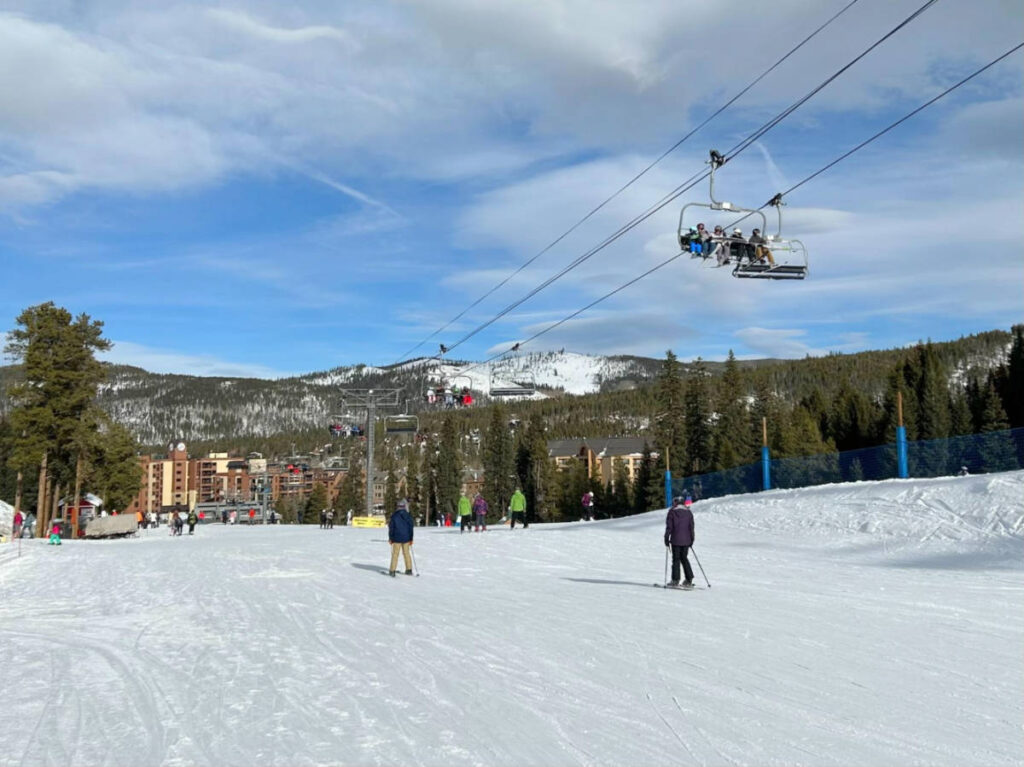 View of the Beaver Run Resort from the Base of Peak 9