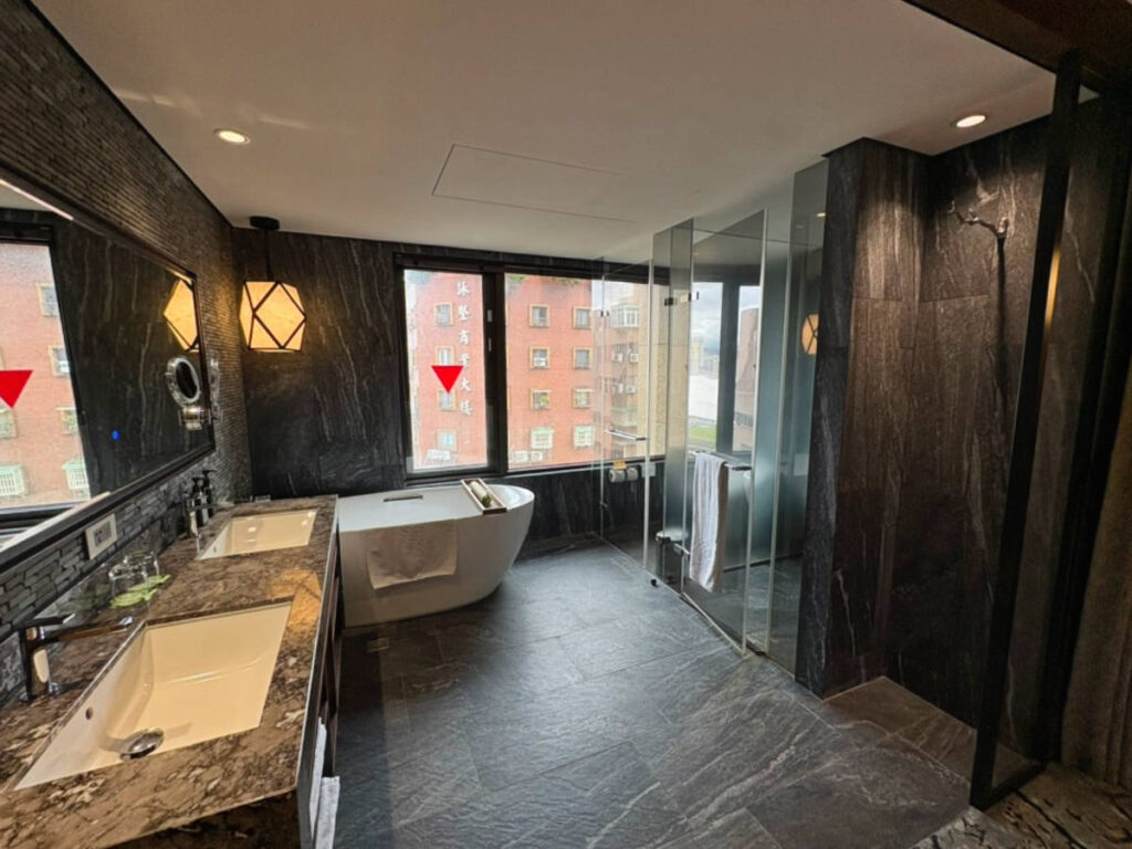 View from the inside of a hotel in arTree Hotel