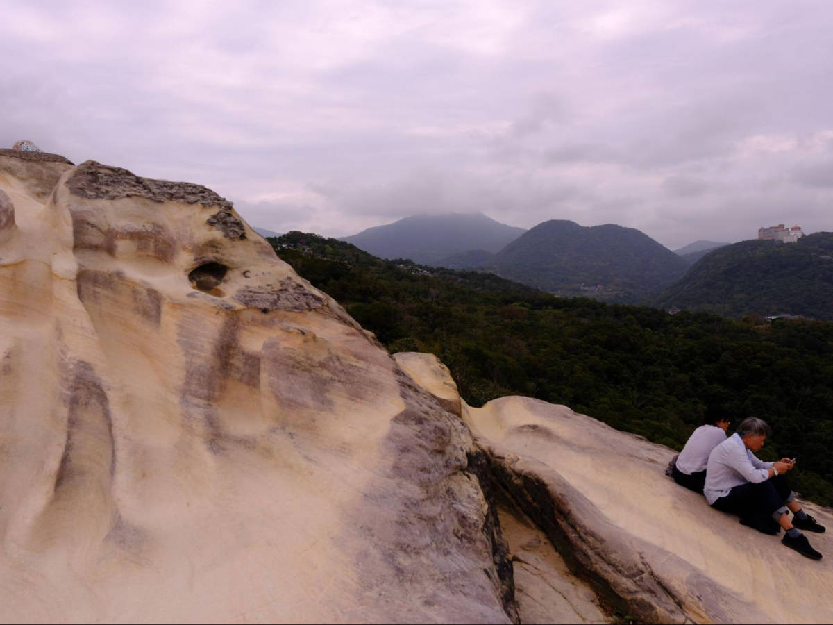 View at the Battleship Rock