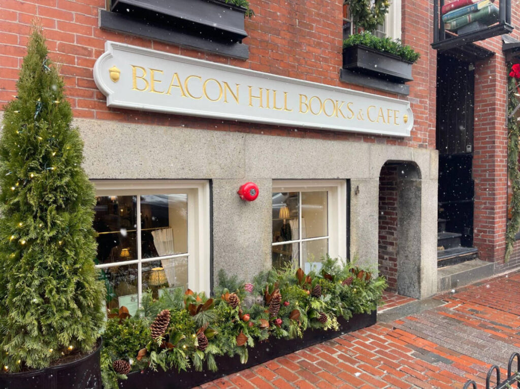 The Beacon Hill Books & Cafe from the outside