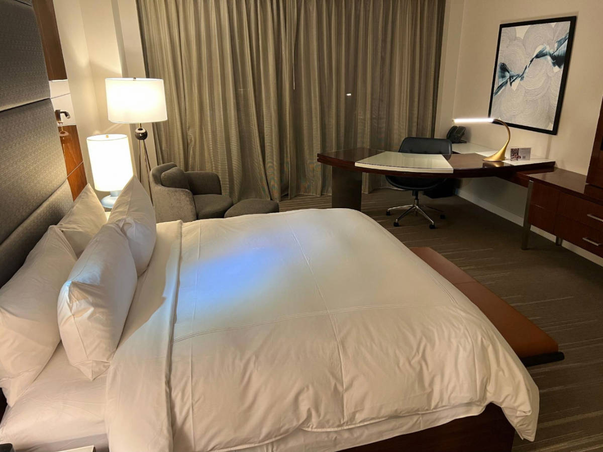 Room at the JW Marriott Marquis Miami