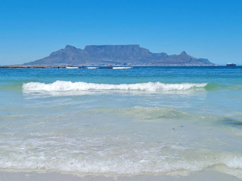 Scenic view of the Blouberg Beach