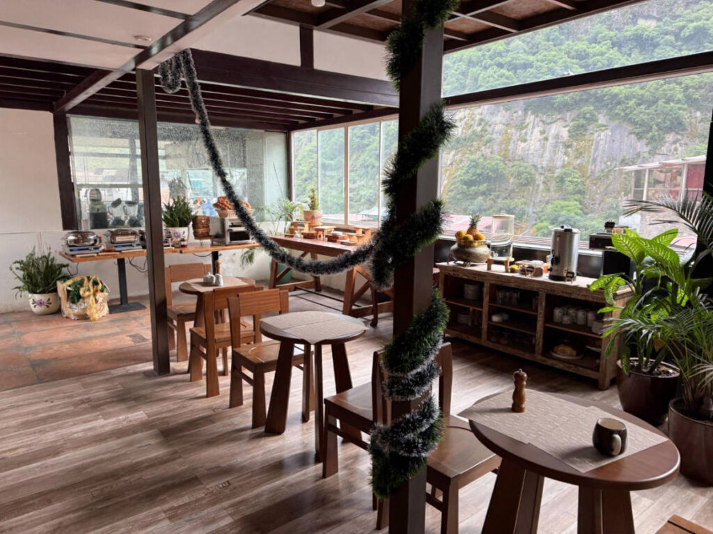 View at the 7th floor of the Jaya Machu Picchu Boutique Hotel