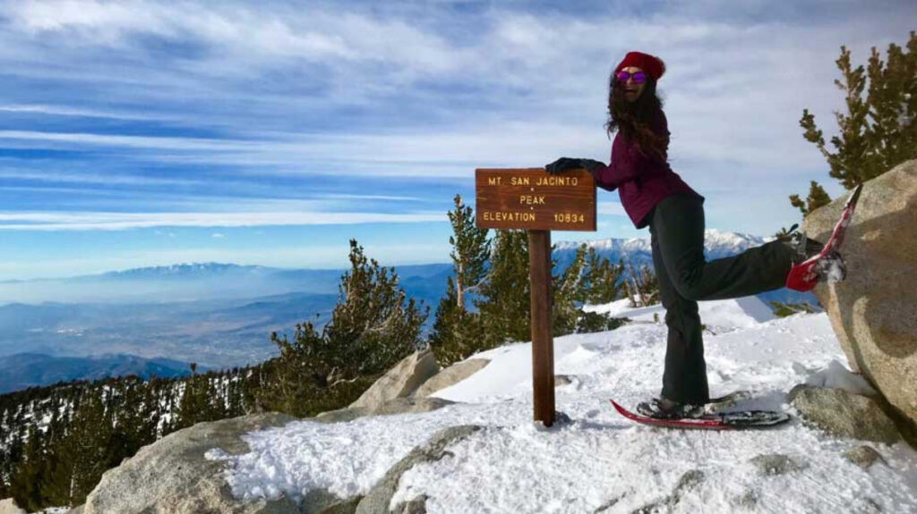 The author, McKenna Mobley posing for a photo in Mount San Jacinto State Park, one of the California State Parks