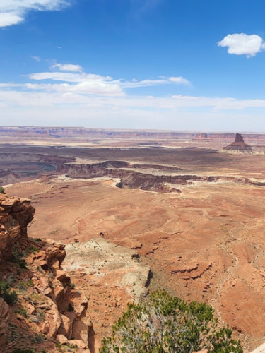 The expansive views at Canyonlands National Park