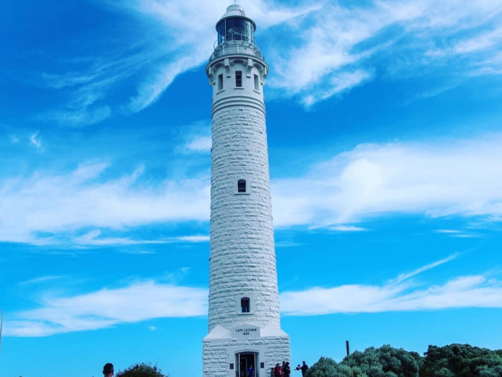 Perspective view of the Cape Leeuwin Lighthouse Augusta