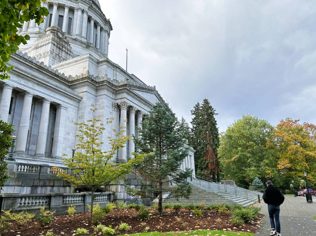 Exterior of the Capitol Building in Olympia
