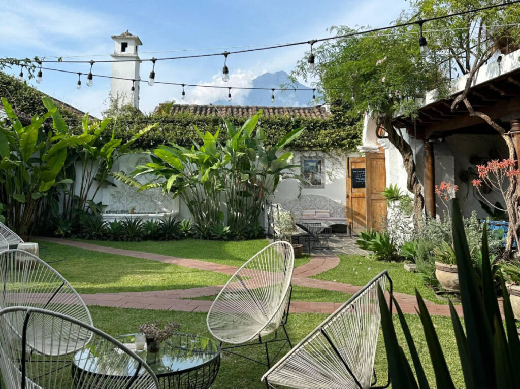 View while relaxing at Casi Casa