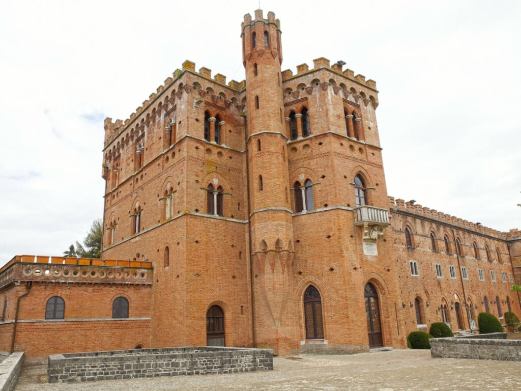 Exterior view of the Brolio’s Castle