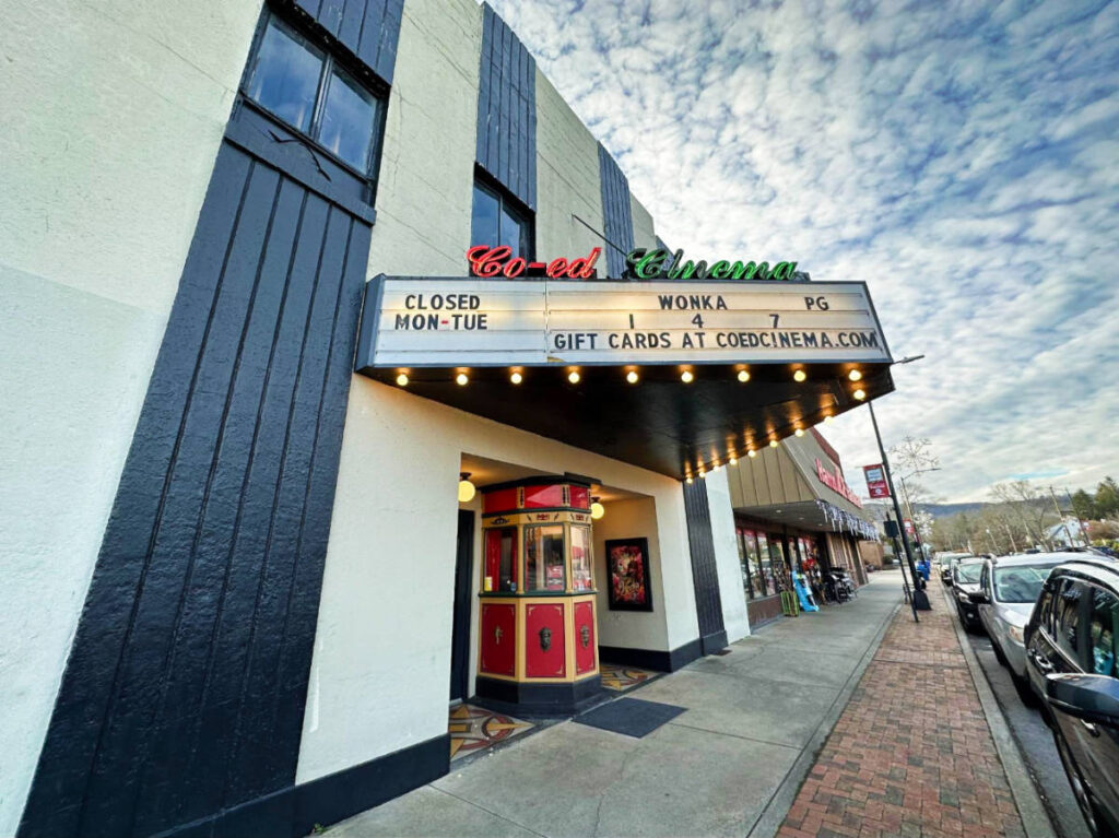 The Co-Ed Cinema from the outside