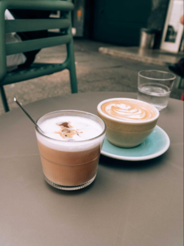 Cup of coffees at the  Playground Coffee & Roastery