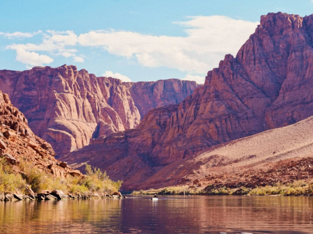 Scenic view during an early morning