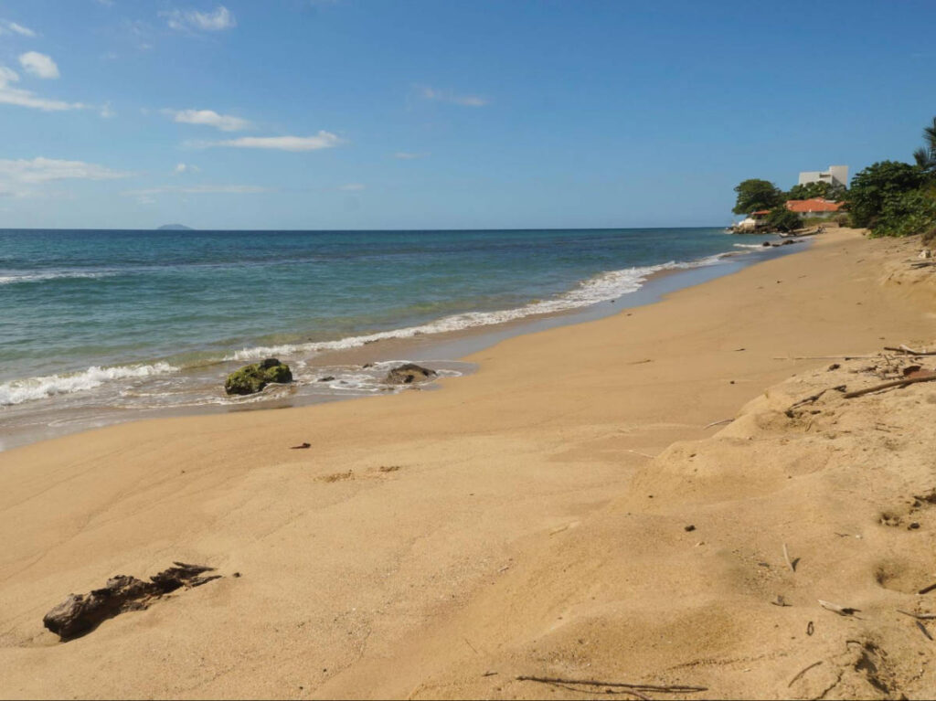 View of Desecheo seen from Córcega Beach