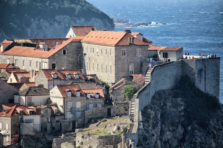 A view of Dubrovnik's old town where they shot Game of Thrones scenes