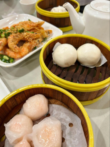 Dim sum menu served at Star Kitchen