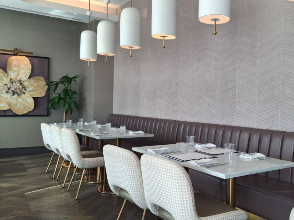 The dining area at The Wilde on 27