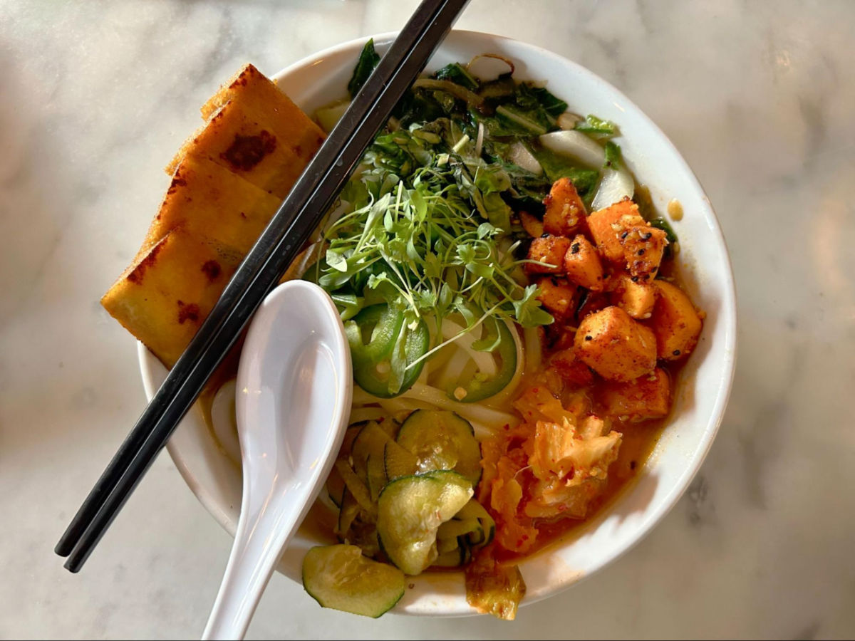 A Vegan Dish served at City O’ City