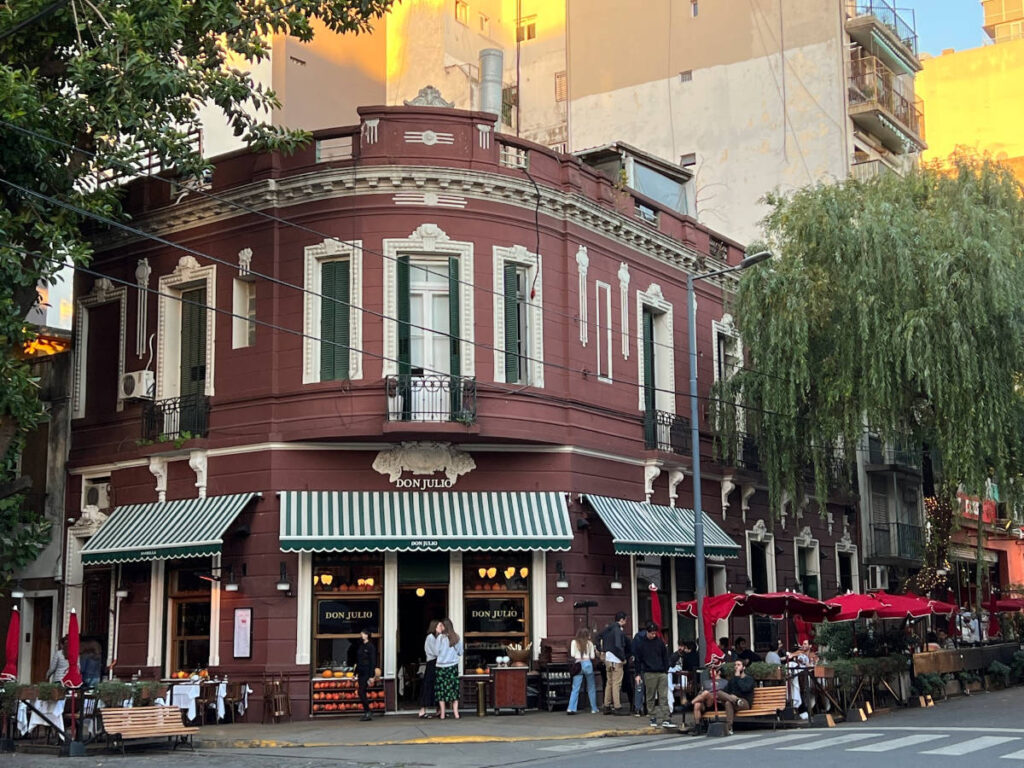 Exterior view of the Don Julio Steakhouse