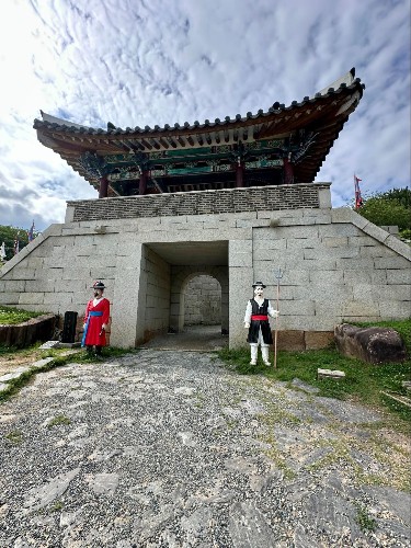 View of the entrance to Dongnae Eupseong Fortress