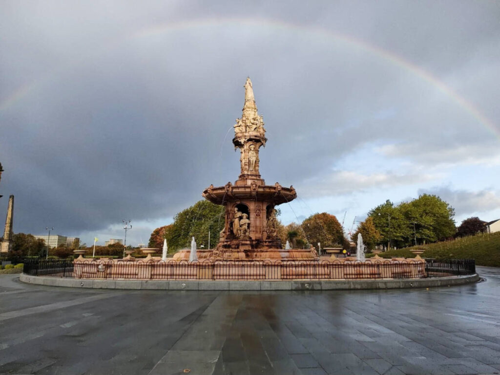 The Doulton Fountain at Glasgow Green