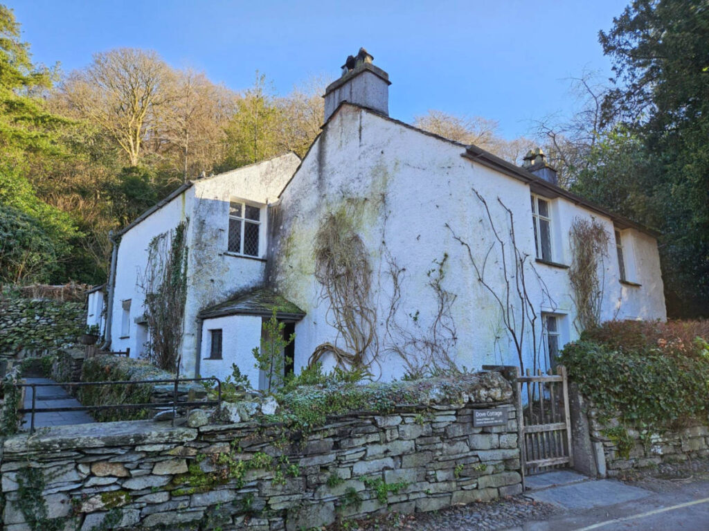 Exterior view of the Dove Cottage