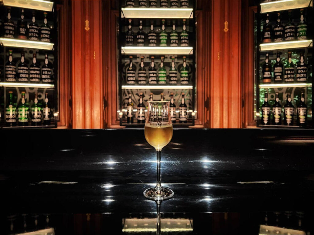 A glass of drink from Le Chine at Chourakukan