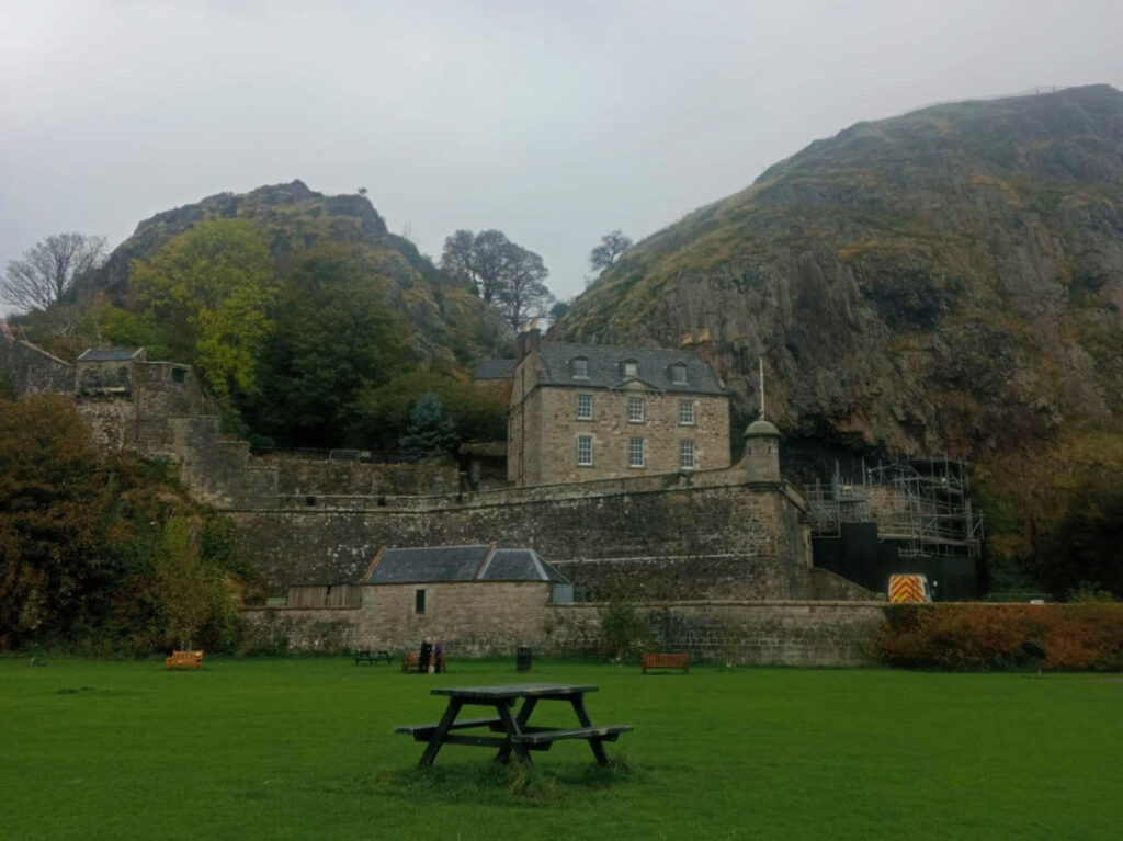 View of Dumbarton Castle on Dumbarton Rock