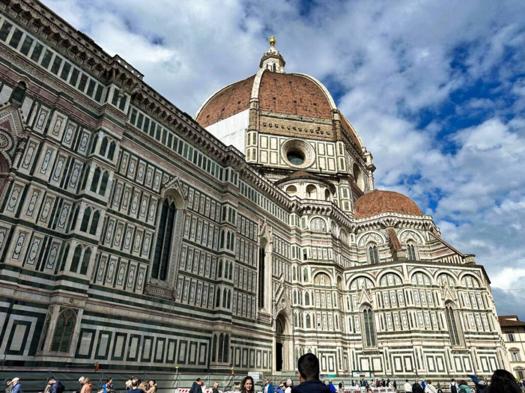 Exterior view of the Duomo in Florence
