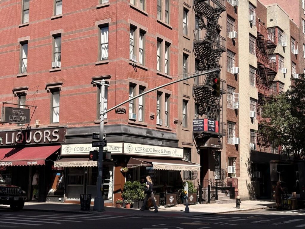 View of the Street corner of East 90th