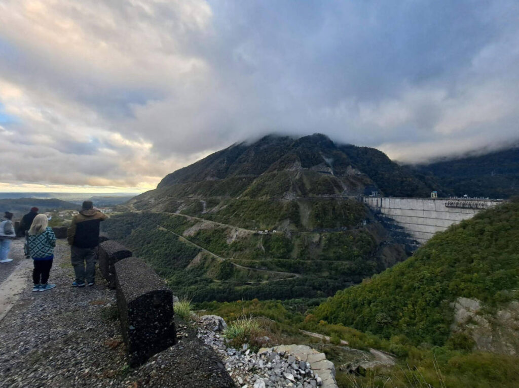 View of the Enguri Dam