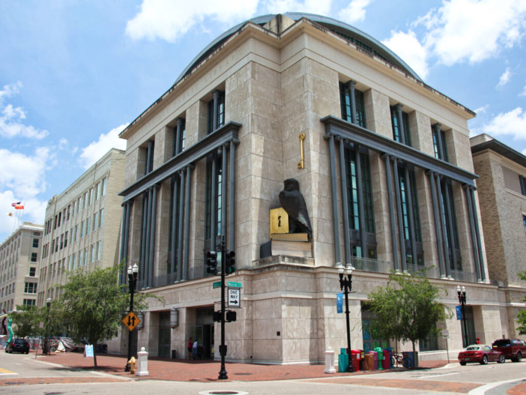 Exterior view of the Jacksonville Main Public Library