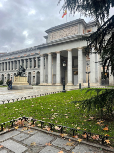 Exterior view of the Museo del Prado