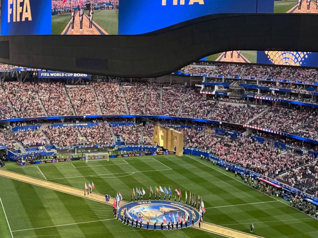 The opening FIFA World Cup match featuring USA vs. Paraguay