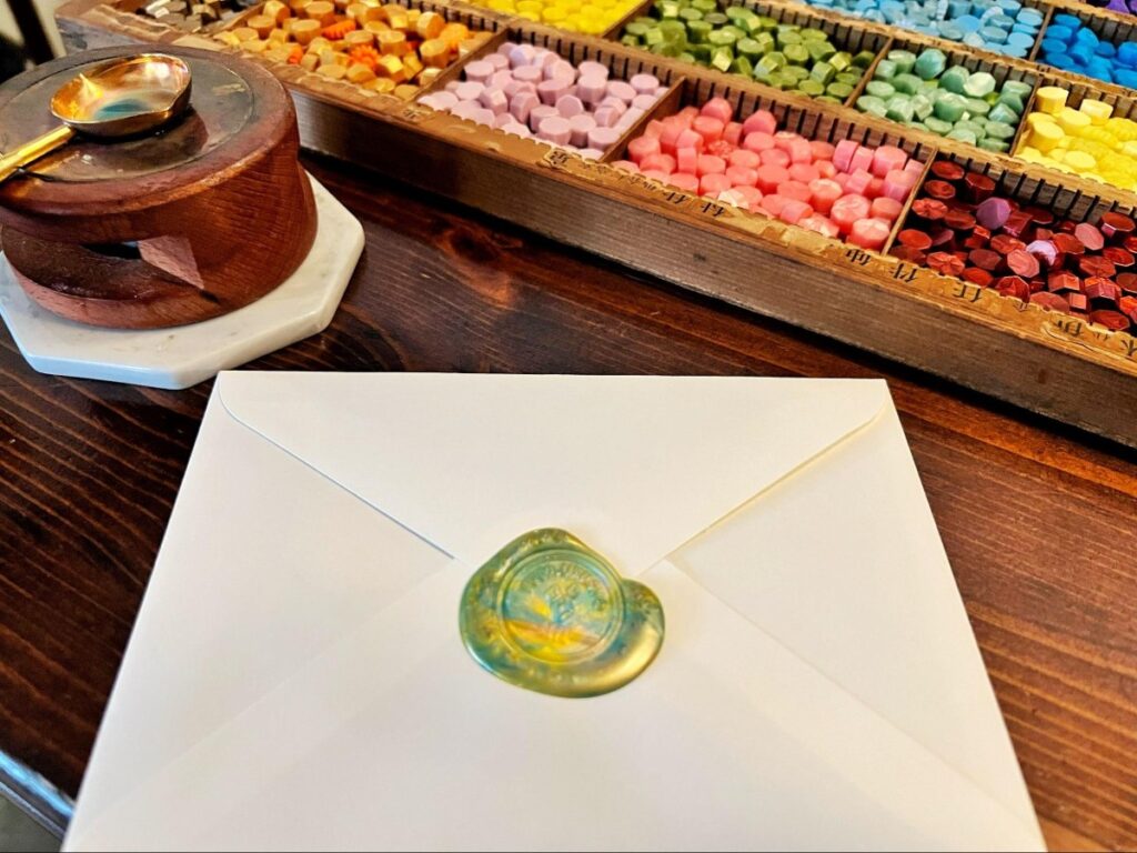 A letter with wax seal at FUTO