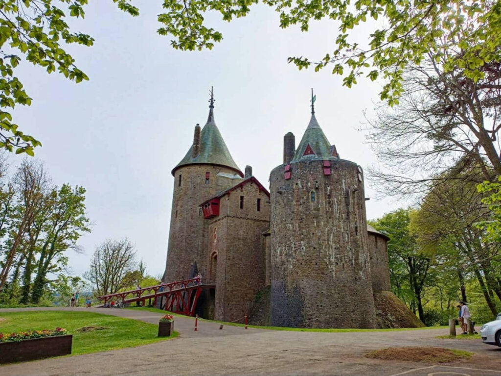 Exterior view of the Castell Coch