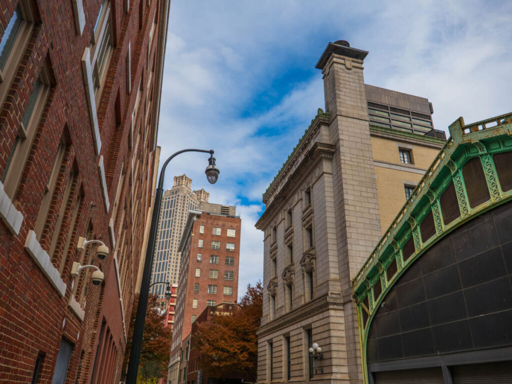 Buildings near Fairlie Street