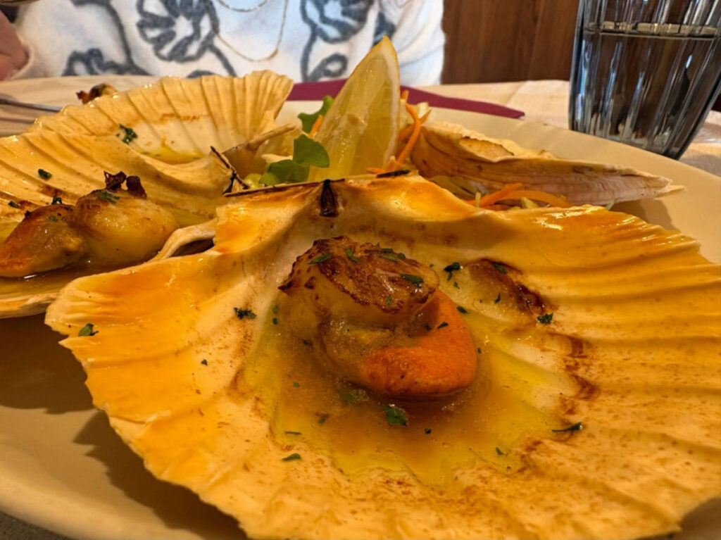 Closeup look of the food from Trattoria Alle Burchielle