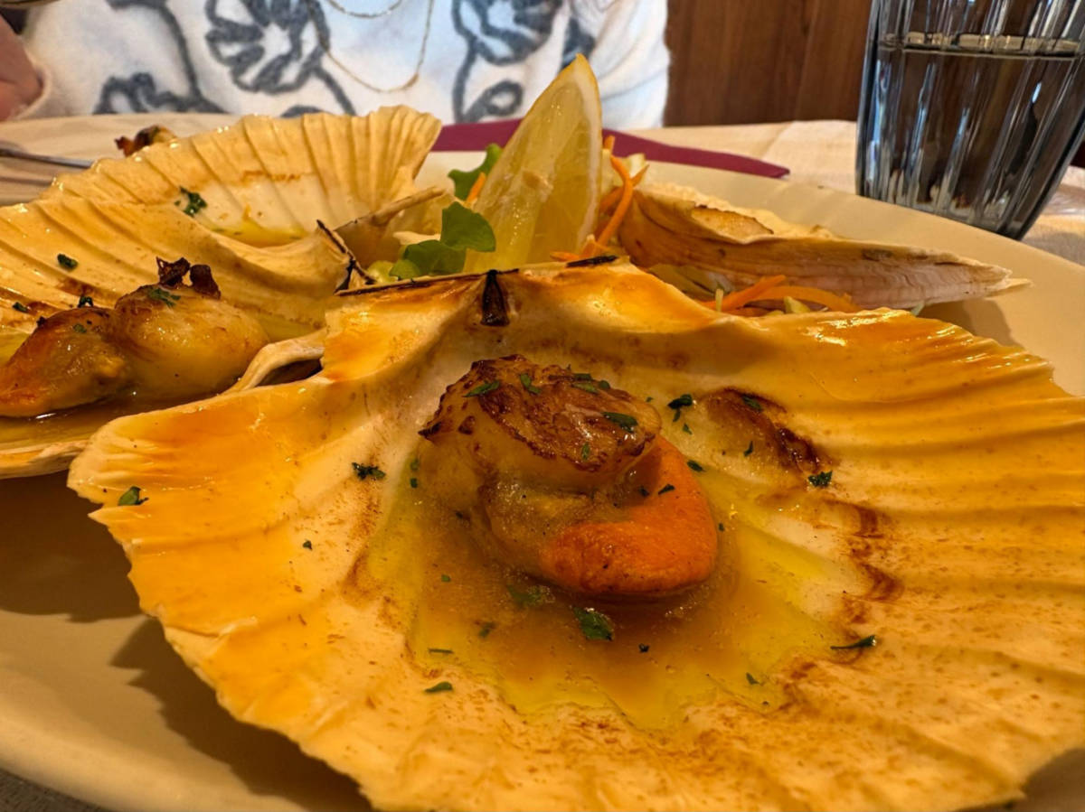 Closeup look of the food from Trattoria Alle Burchielle
