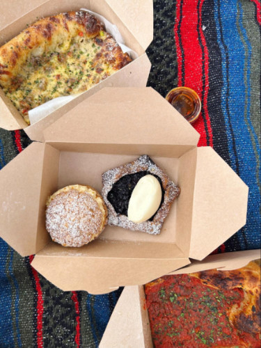 Take out Food items from GetRight's enjoyed on a picnic