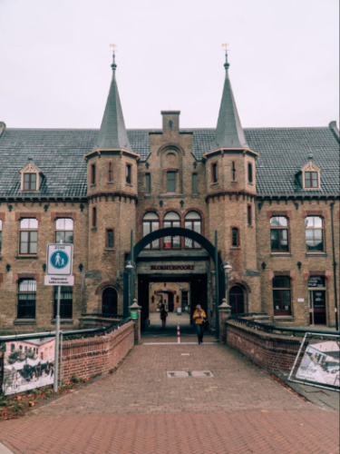 Exterior and entrance view of Blokhuispoort