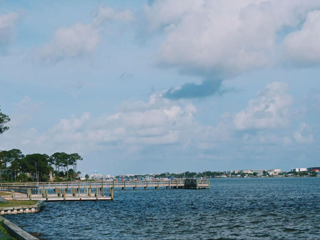 View of the Santa Rosa Sound in Fort Walton Beach