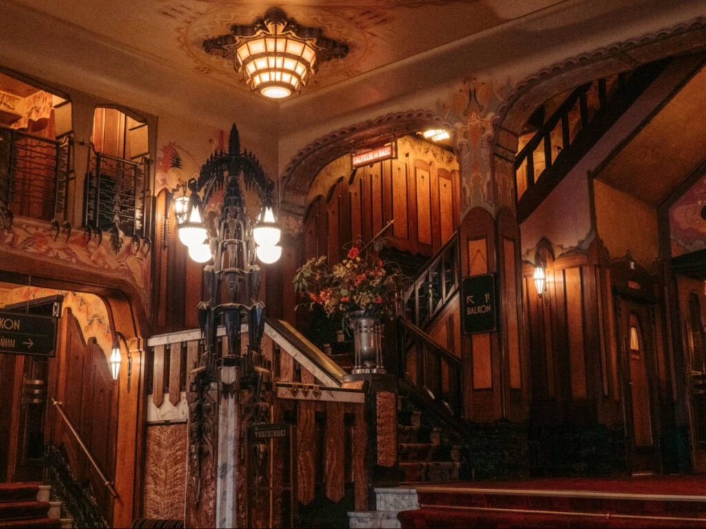 View of the foyer at Royal Theatre Tuschinski