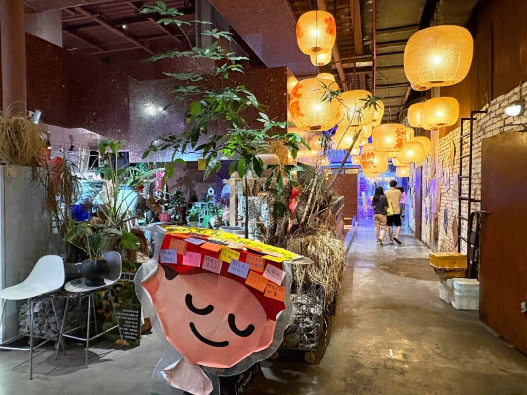 View inside the G and G Creative Community