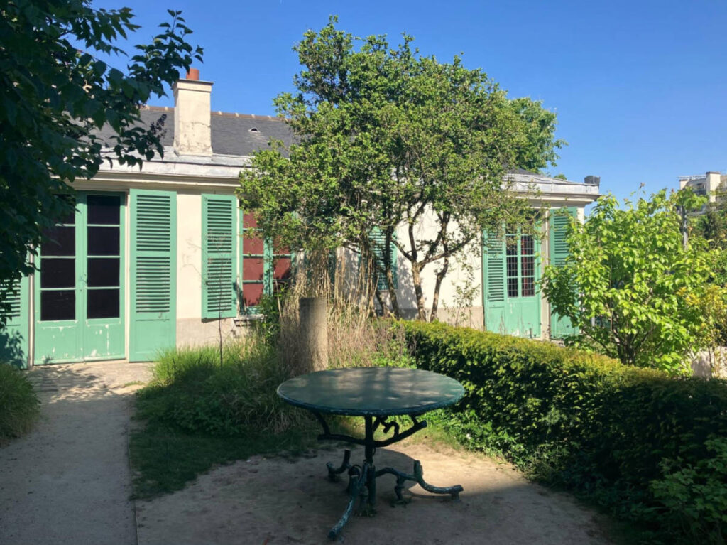 The greenery around the garden studio of French writer, Honoré de Balzac