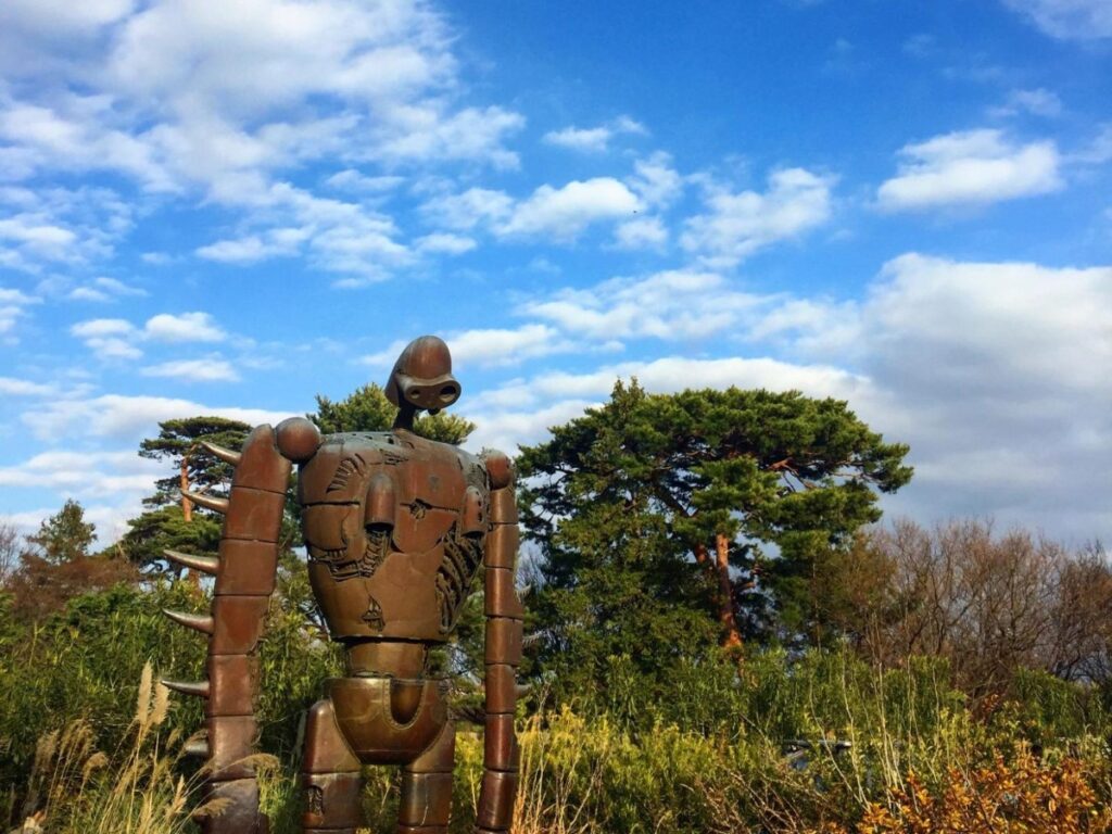 A life size Laputian Robot at Ghibli Museum